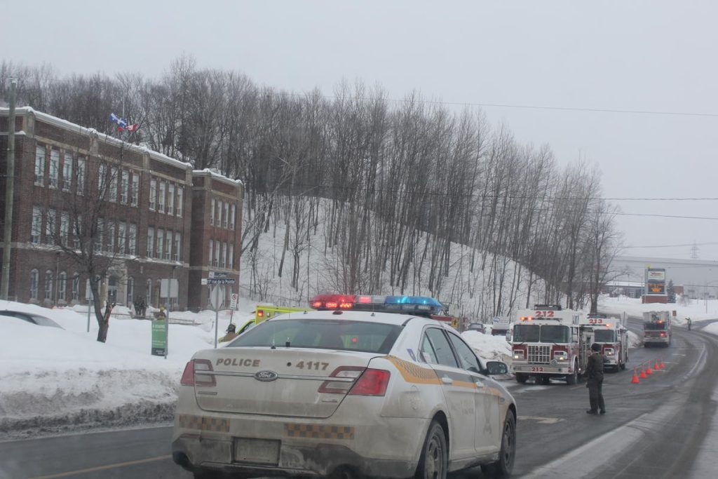 Évacuation au Shawinigan High School L’Hebdo du StMaurice