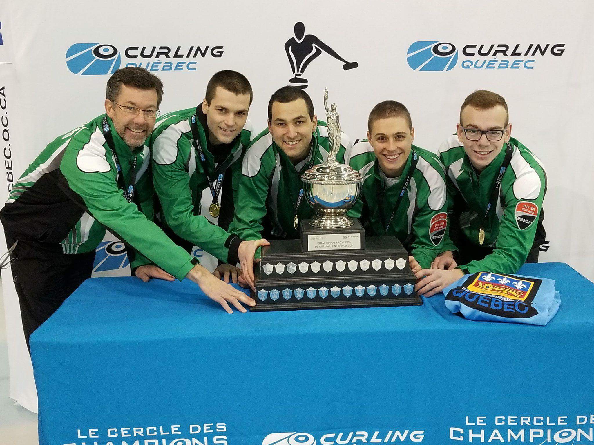 Curling masculin étape par étape pour l'équipe du Québec L’Hebdo du