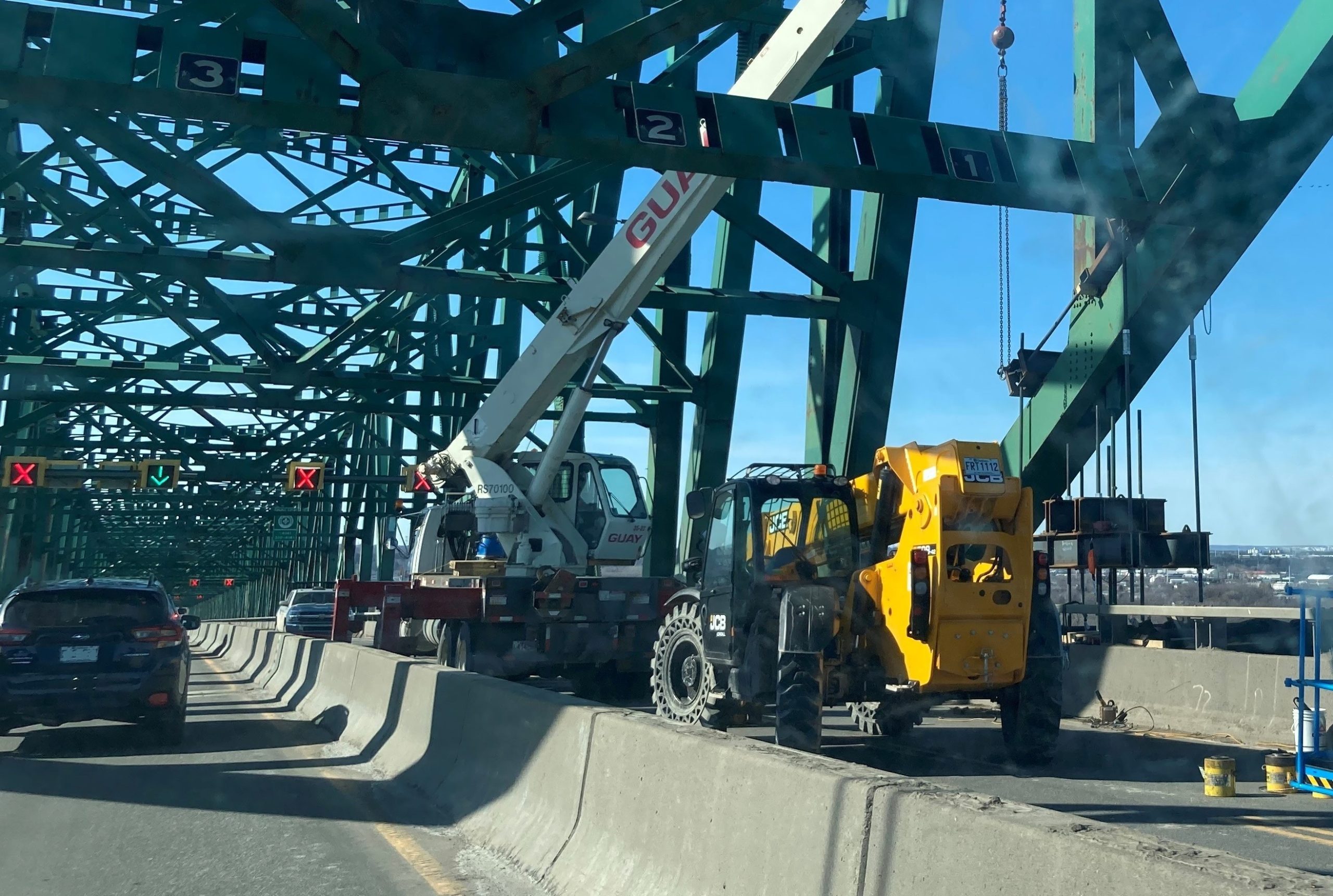Des travaux intensifs sur le pont Laviolette pendant les vacances de la